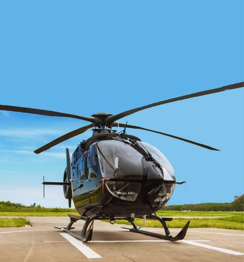 Helicopter Newark Helipad