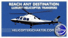 Luxury Helicopter Transfers Private jet charter services. Private airplane charter.
